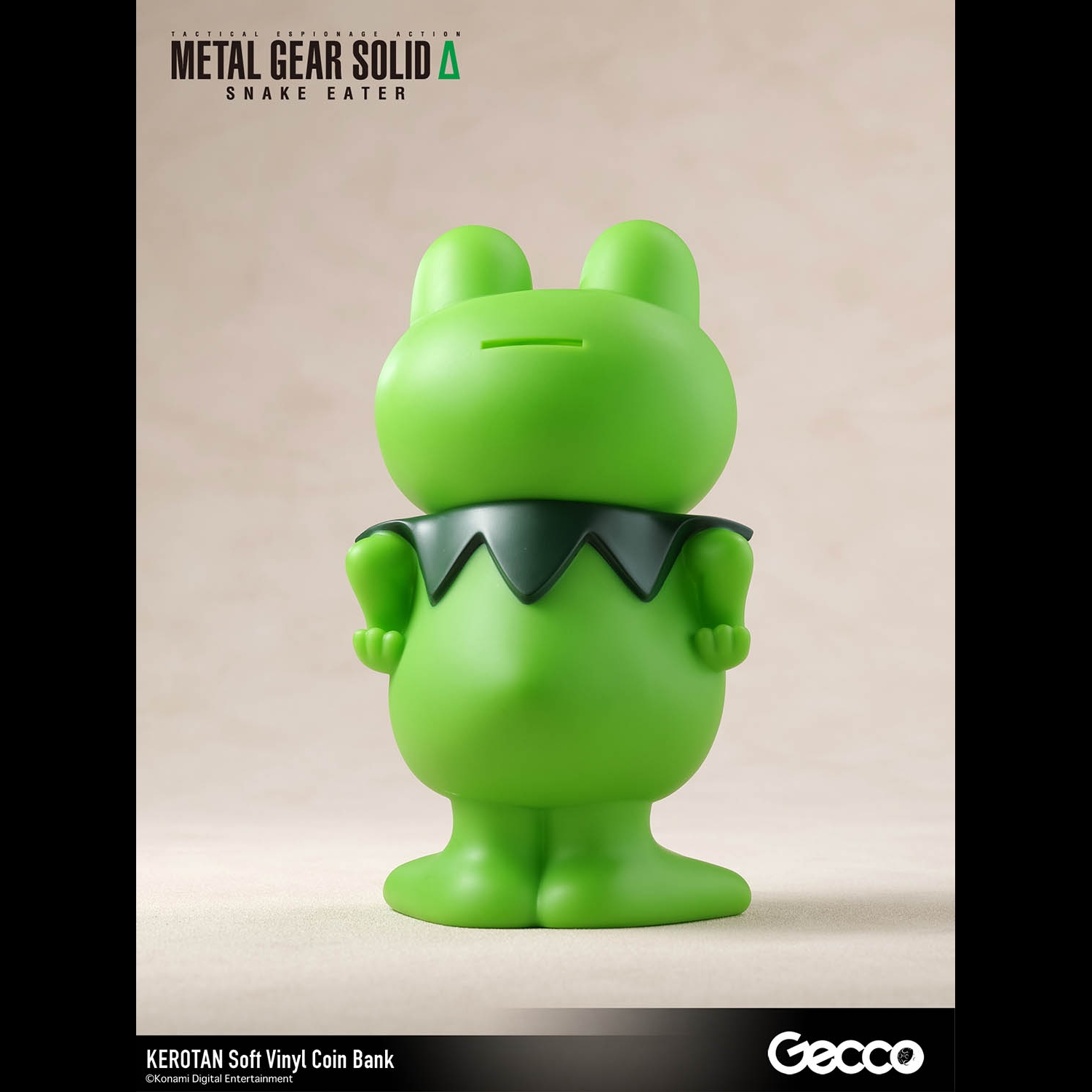 METAL GEAR SOLID Δ: SNAKE EATER, KEROTAN Soft Vinyl Coin Bank